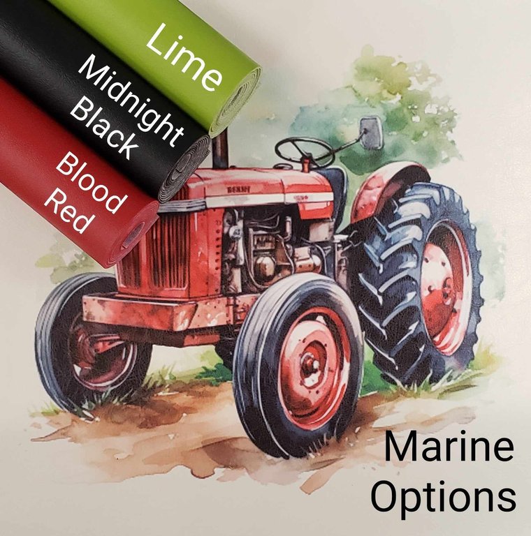 Grandpa's Red Tractor Panel