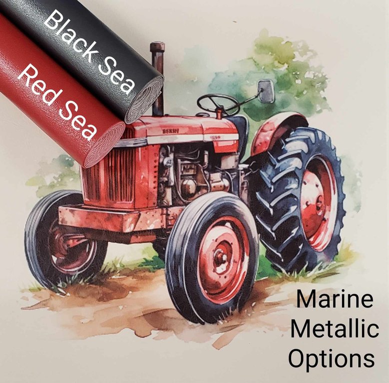 Grandpa's Red Tractor Panel