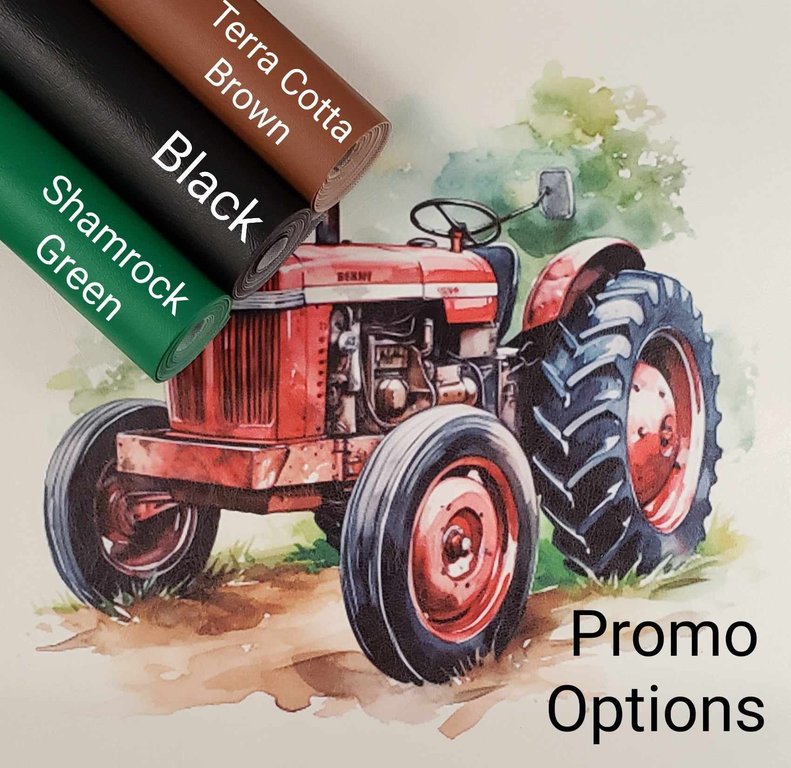 Grandpa's Red Tractor Panel