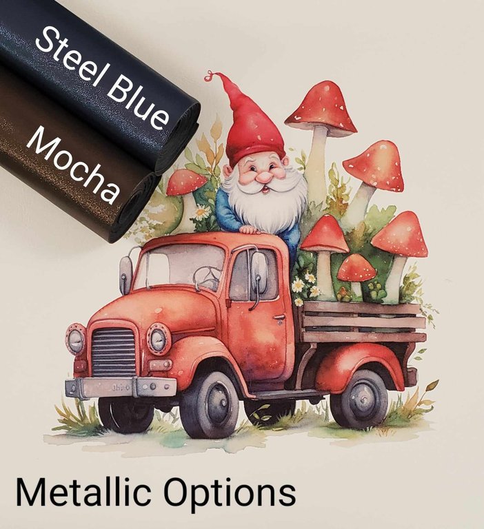 Gnomes on the Go Red Vinyl Panel