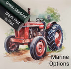 Grandpa's Red Tractor Panel