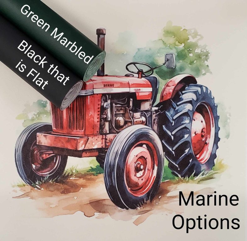 Grandpa's Red Tractor Panel