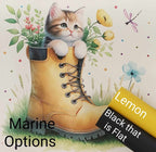 Spring Kittens Vinyl Panel