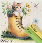 Spring Kittens Vinyl Panel