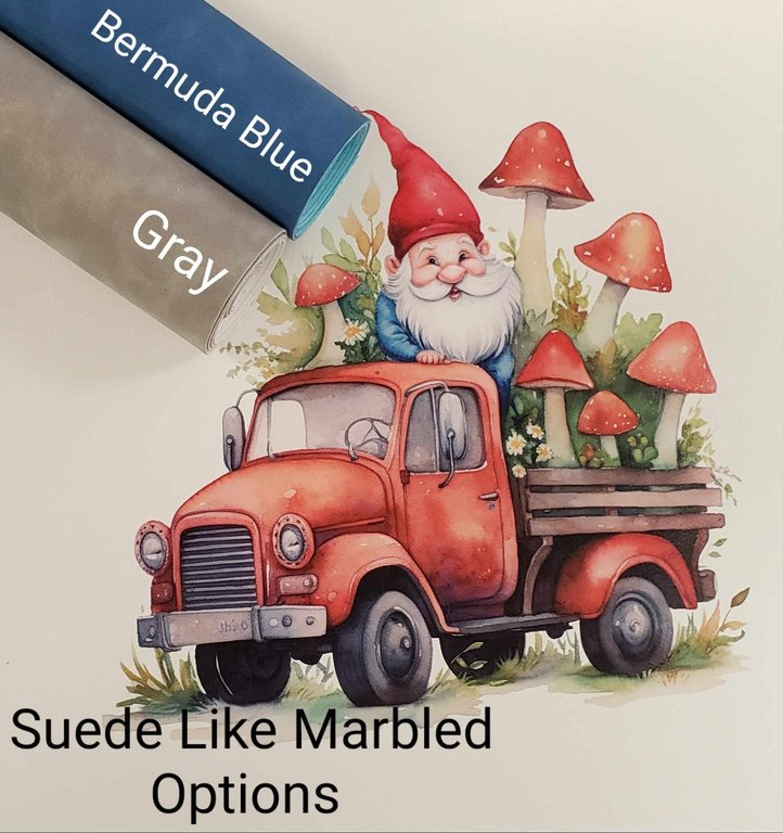 Gnomes on the Go Red Vinyl Panel