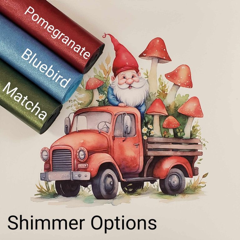 Gnomes on the Go Red Vinyl Panel