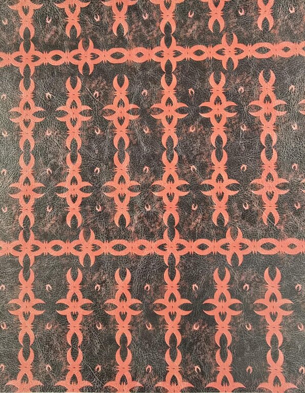 Red Gothic Chains Vinyl