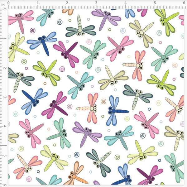 Little Dragonflies TPU/Clear Vinyl