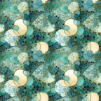 Ocean Bubbles in Gold WPC