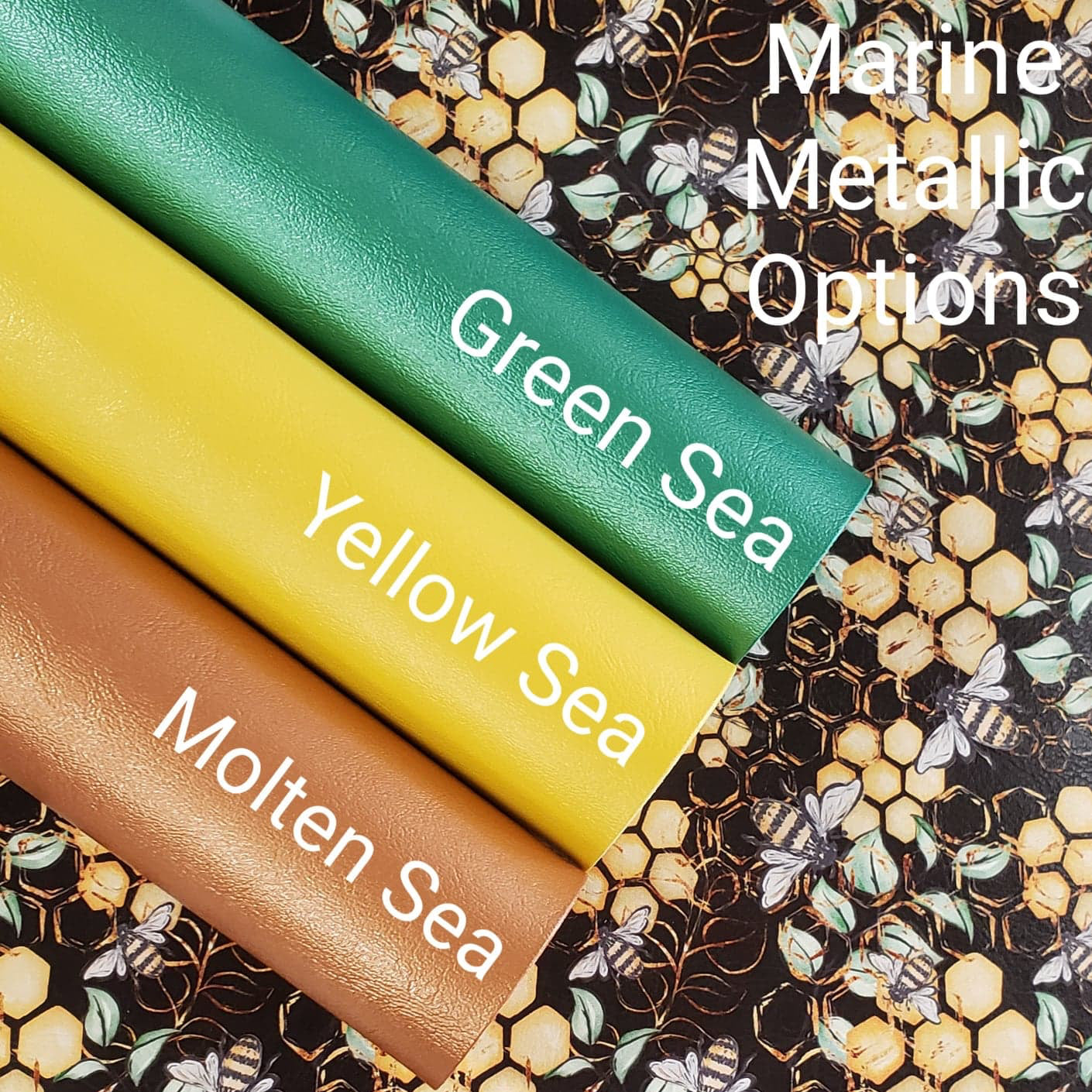 Bee's Knees (Jet Black) By Honey Bear Studio Vinyl Roll