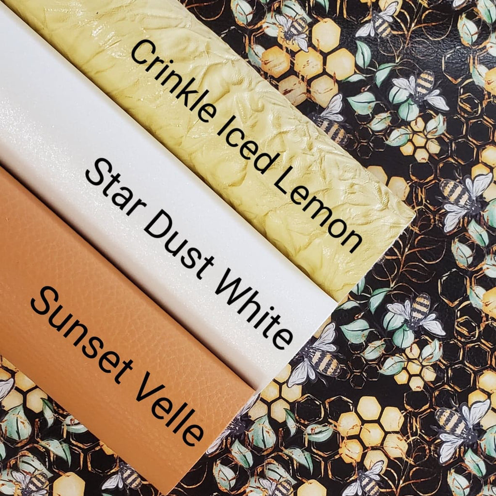 Bee's Knees (Jet Black) By Honey Bear Studio Vinyl Roll