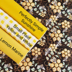 Bee's Knees (Jet Black) By Honey Bear Studio Vinyl Roll