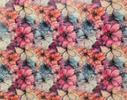 Blushing Ink Flowers Vinyl