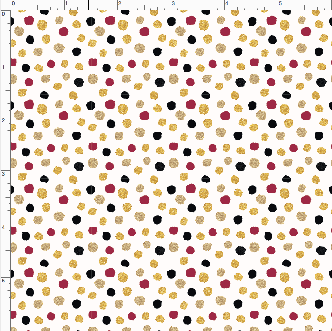 Sparkly Dots with Merlot WPC