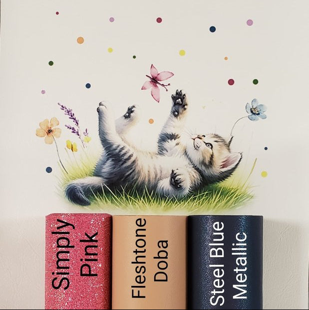 Curious Spring Kittens Vinyl Panel