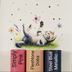 Curious Spring Kittens Vinyl Panel