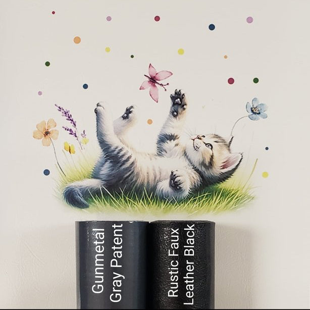 Curious Spring Kittens Vinyl Panel