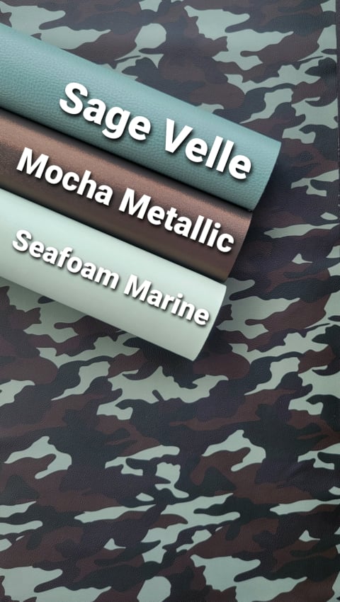 Camo Green Vinyl