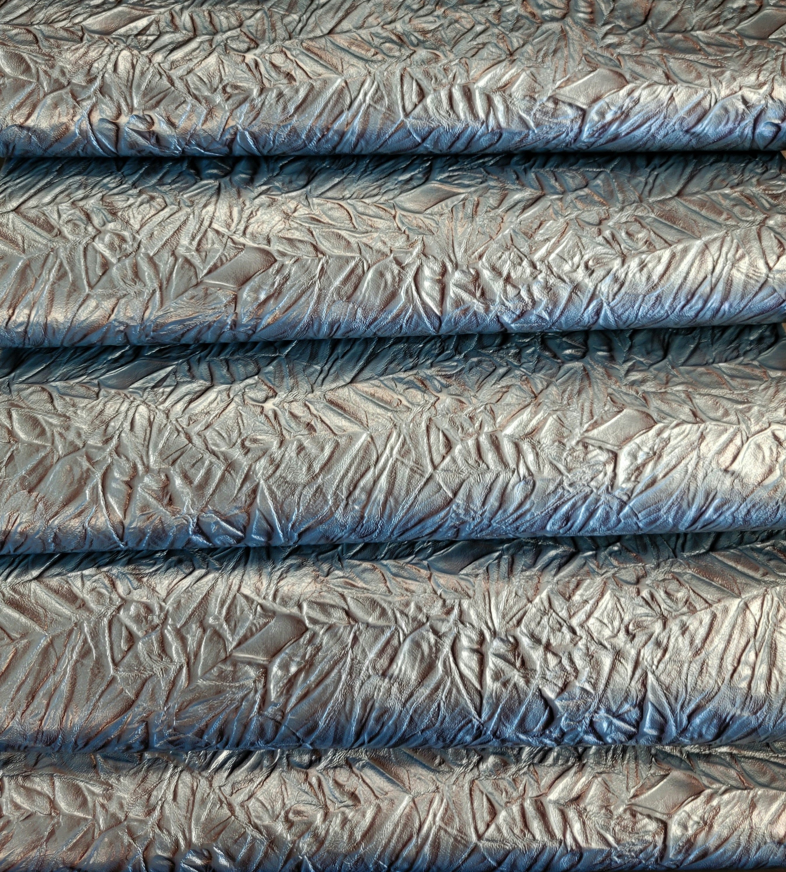 Crinkle Blue Raspberry Vinyl