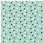 Sparkly Dots on Aqua WPC
