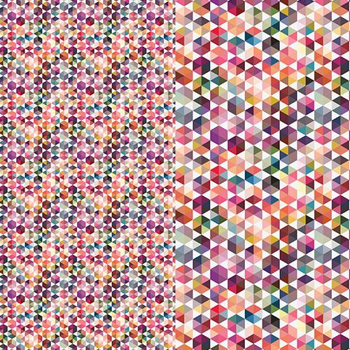 Multicolor Faceted Hex WPC