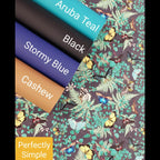 Fancy Flies (Ebony) By Honey Bear Studio Vinyl Roll