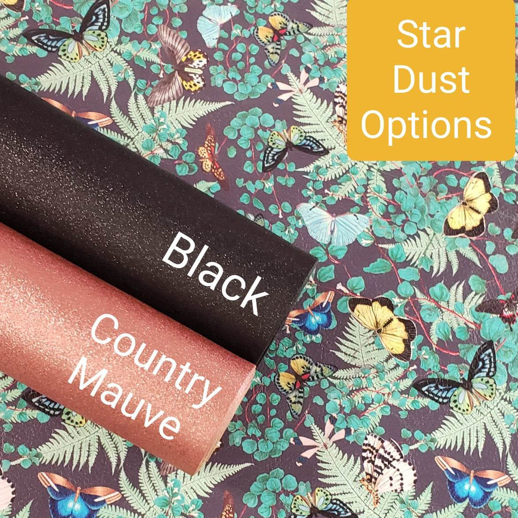 Fancy Flies (Ebony) By Honey Bear Studio Vinyl Roll