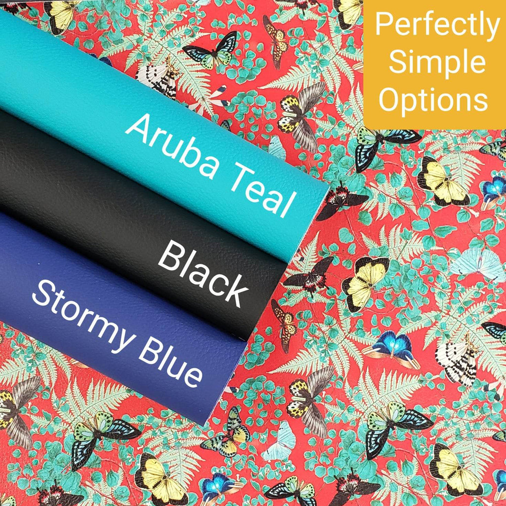 Fancy Flies (Scarlet) By Honey Bear Studio Vinyl Roll