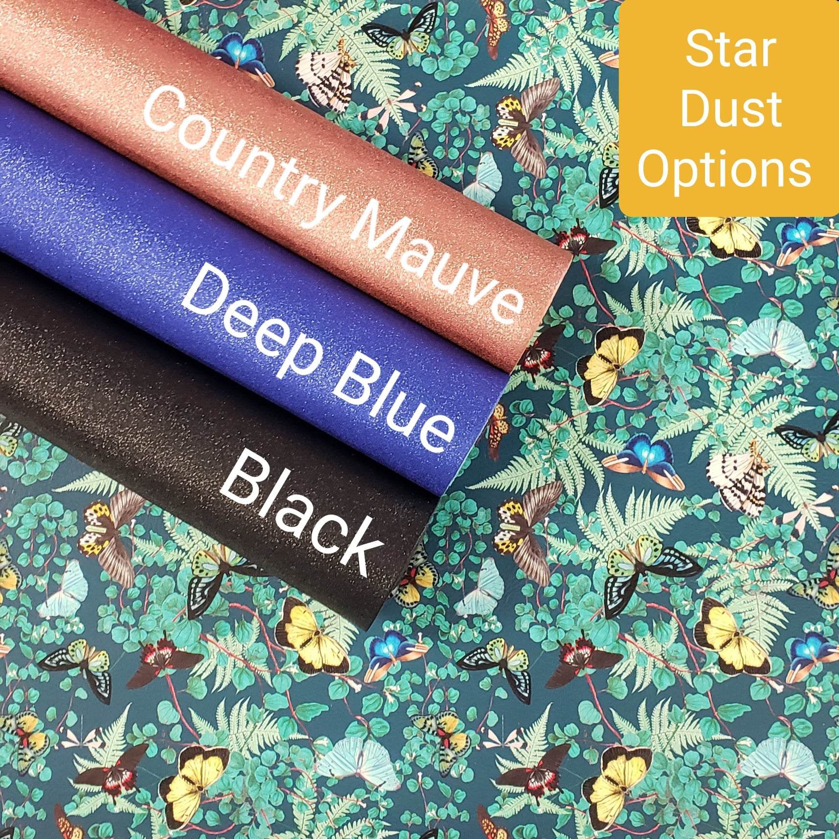 Fancy Flies (Teal) By Honey Bear Studio Vinyl Roll