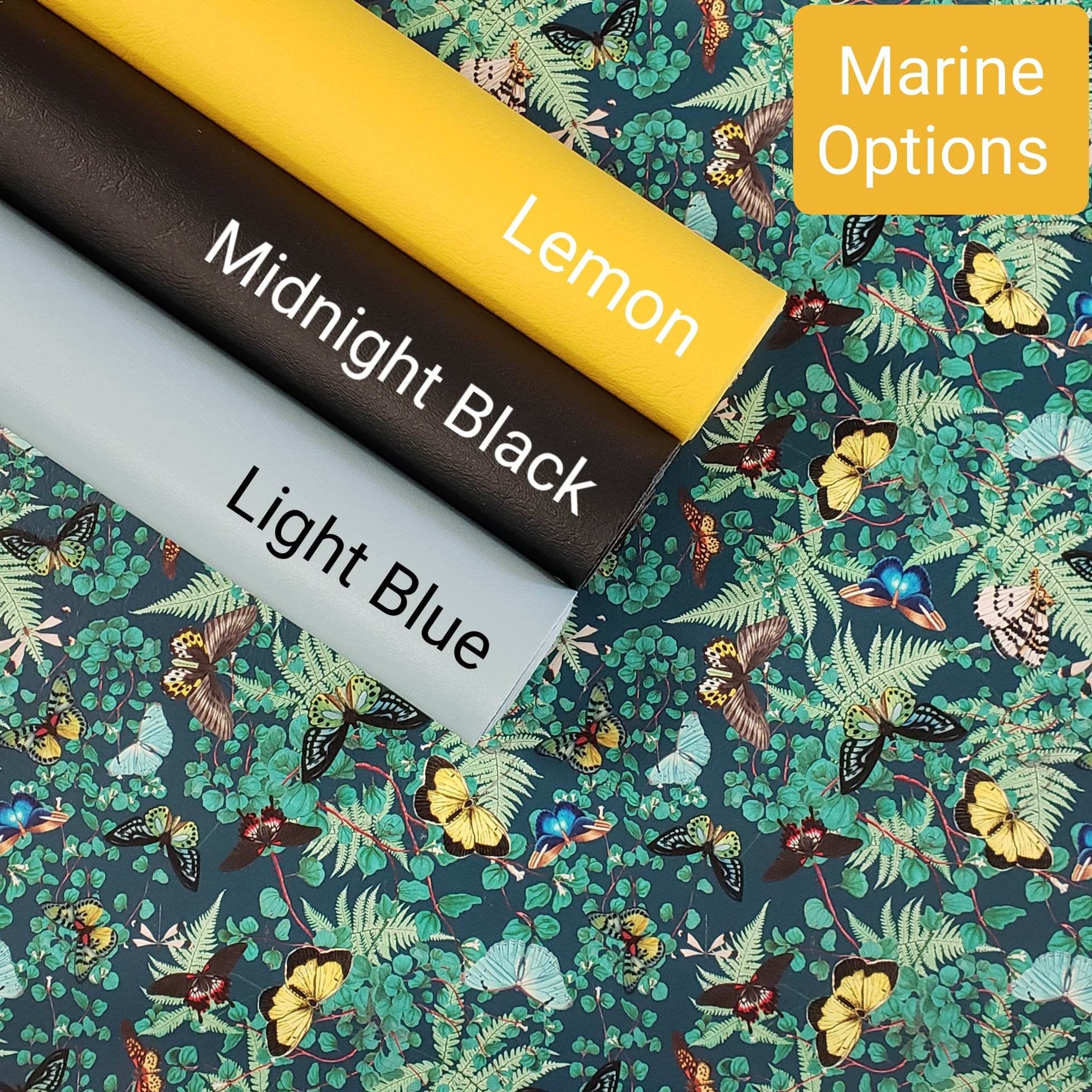 Fancy Flies (Teal) By Honey Bear Studio Vinyl Roll