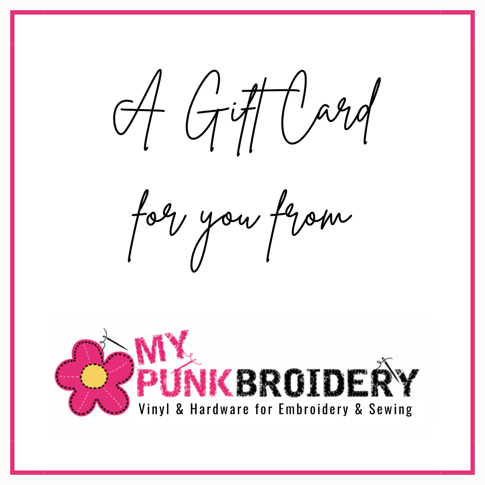 My PunkBroidery Gift Card