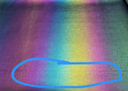 Glossy Rainbow Vinyl - Flawed