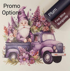 Gnomes on the Go Purple Vinyl Panel