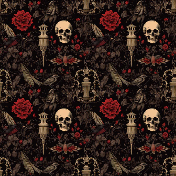 Gothic Skulls WPC
