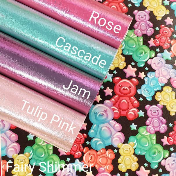 Gummy Star Splash (Black) By Honey Bear Studio Vinyl Roll