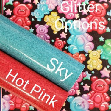 Gummy Star Splash (Black) By Honey Bear Studio Vinyl Roll