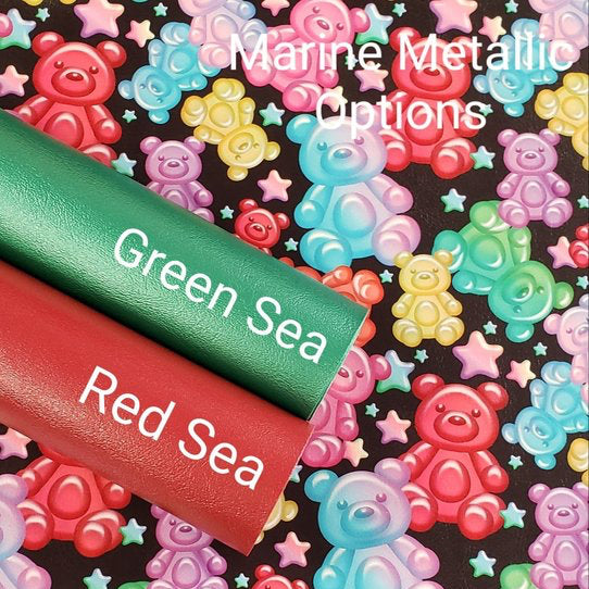 Gummy Star Splash (Black) By Honey Bear Studio Vinyl Roll