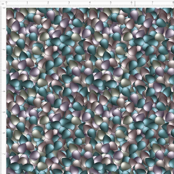 Shimmery Scallop Shells WPC