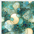 Ocean Bubbles in Gold WPC