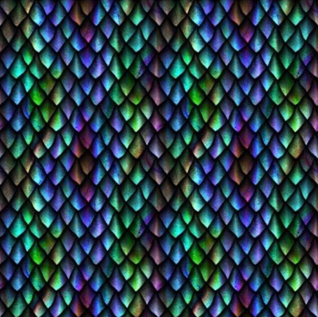 Dragon Scales TPU/Clear Vinyl