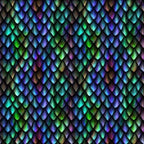Dragon Scales TPU/Clear Vinyl