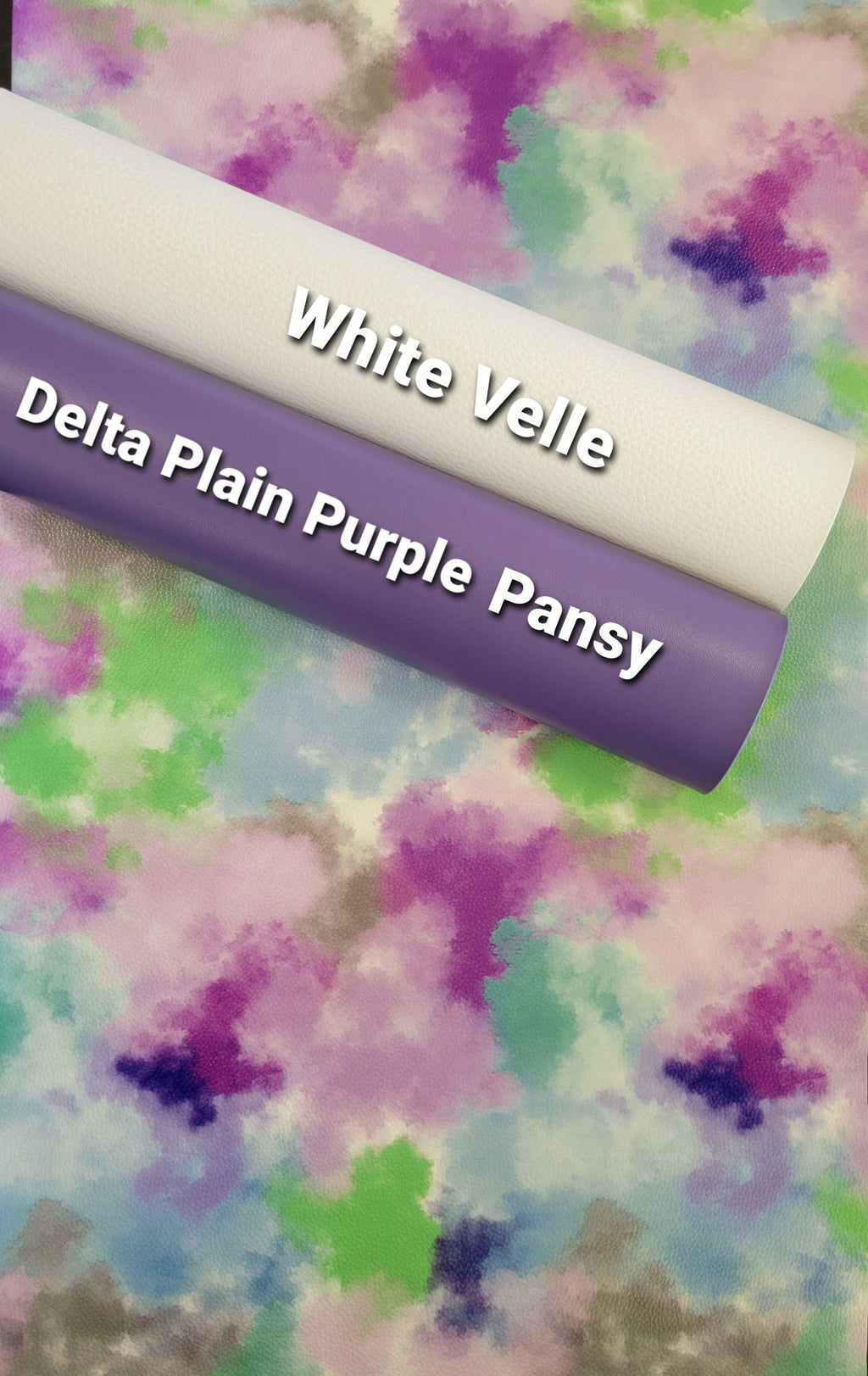 Matte Cloudy Dayz Purple Vinyl Roll
