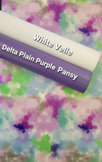 Matte Cloudy Dayz Purple Vinyl Roll