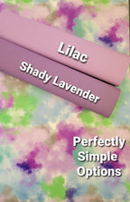 Matte Cloudy Dayz Purple Vinyl Roll