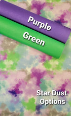 Matte Cloudy Dayz Purple Vinyl Roll