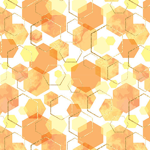 Modern Sunshine Hex PUL