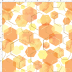 Modern Sunshine Hex PUL