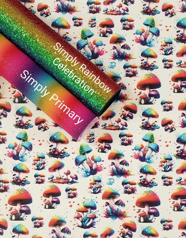 Neon Magic Mushrooms Vinyl