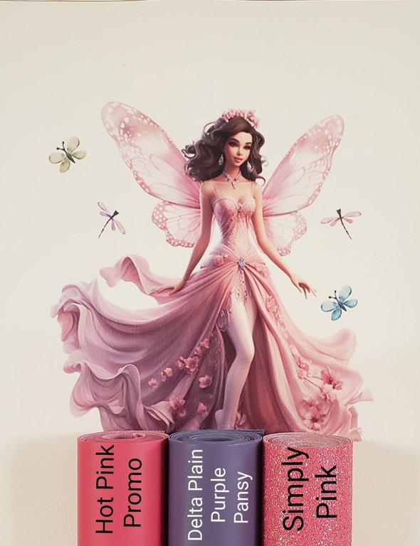 Glamour Pink Fairy Panel