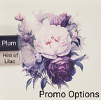 Purple Peonies  Panel